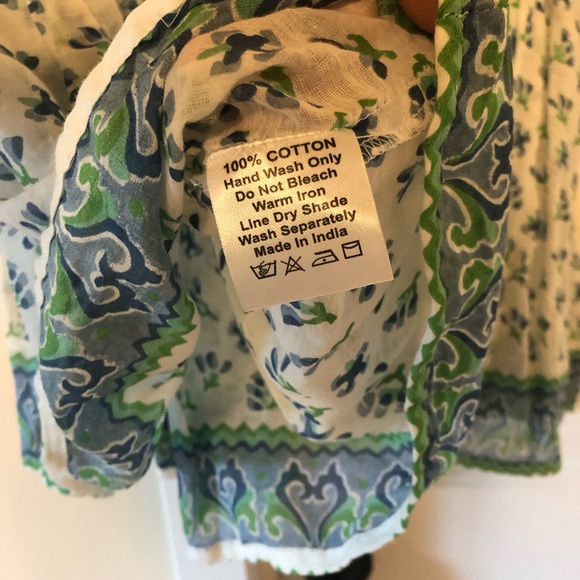 Daughters of India Kyra Mini Dress Azure XS - Picture 7 of 10